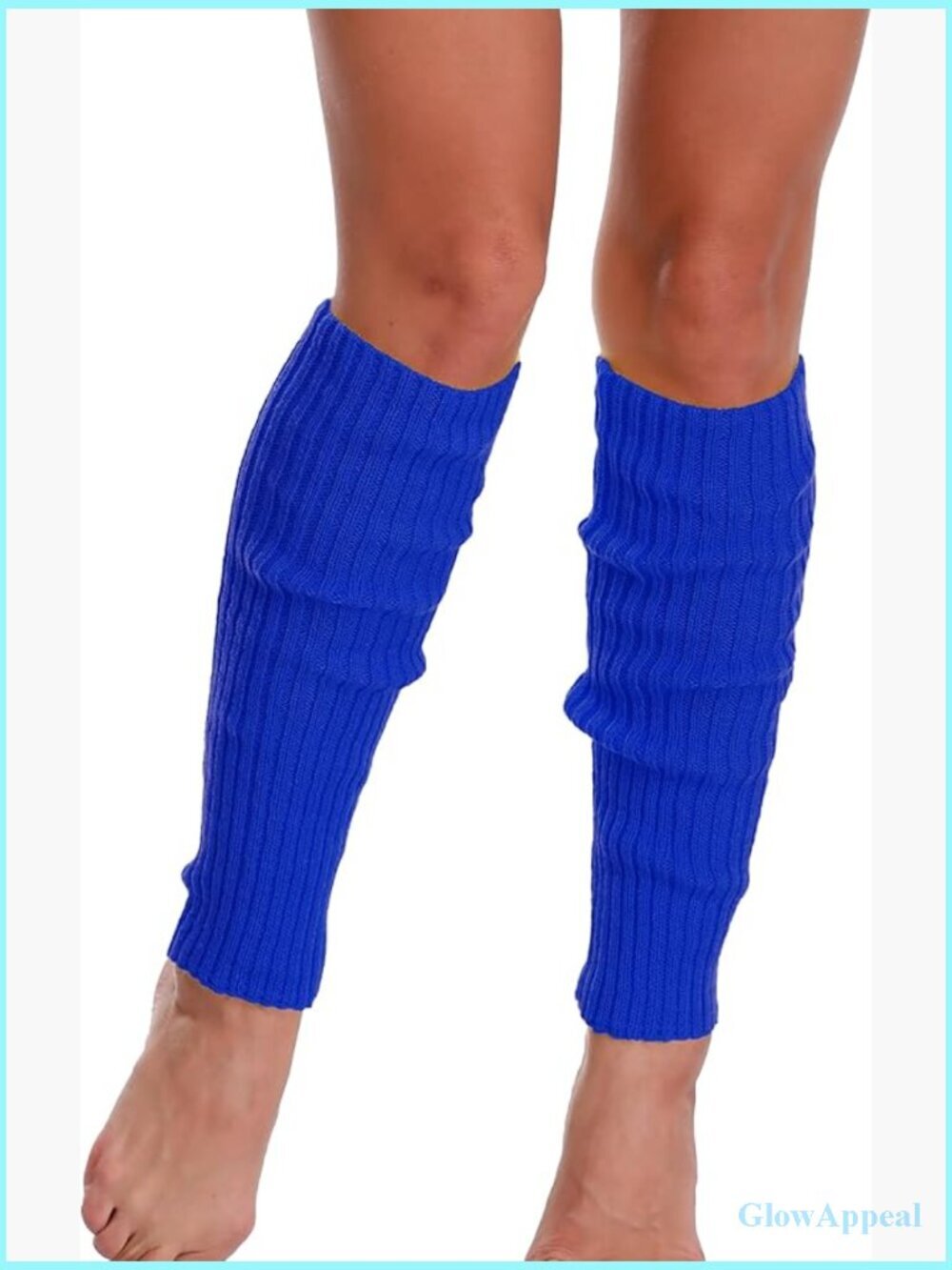 Retro Ribbed Knitted Leg Warmers Long Boot Socks Y2K Dance Yoga
